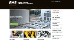 Desktop Screenshot of emeinstallations.co.uk